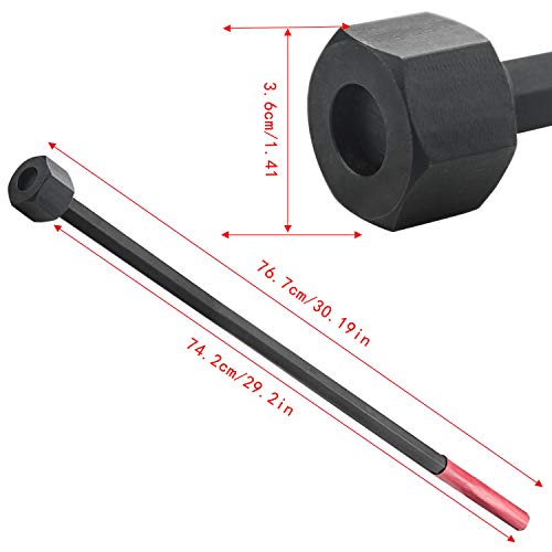 Bentolin 6602 Differential Bearing Preload Wrench, Steel Textured Black