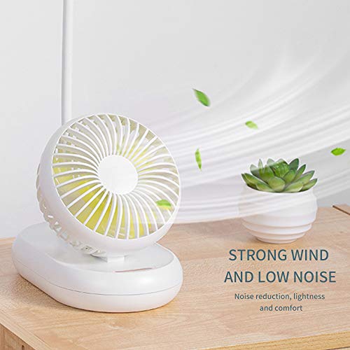 Splelife Desk Lamp Fan Combination has 3 Different Wind Speed and
