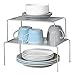 iDesign Classico Metal Cabinet Shelves, Expandable and Stackable Shelving System for Kitchen, Pantry, Bathroom, Bedroom, Office, 14