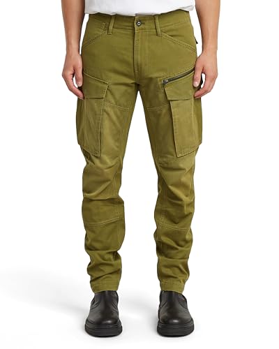 G-STAR Men's Rovic Zip 3D Regular Tapered Pants, Green (Mayfly D02190-c962-g985), 28 W/32 L