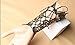 Charm.L Grace Gothic Black Lace Bracelet Steampunk Slave Wristband Ring Sexy Halloween Wedding Accessories