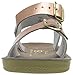 Salt Water Sandals by HOY Shoe Baby Girls Sun-San Surfer Flat Sandal, Rose Gold, 7 Infant