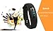 Willful Non-Bluetooth Pedometer Bracelet Fitness Tracker Watch with Step Calories Counter Sleep Monitor Distance Time/Date (Simple,No app,No Phone need) for Walking Running Kids Men Women (Black)