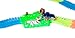 Bend A Path Toy Track Accessory- Alligator Gate and Swamp Track Attachment- Fits All Bend A Path Track Vehicle Playsets (Silver)