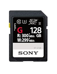 Sony SF-G32 T1 - Tarjeta de memoria SDHC (32 GB, UHS-II, clase 10, U3, velocidad de lectura de hasta 300 MB s)