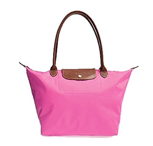 longchamp le pliage pink large