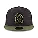 New Era New York Yankees 2018 Memorial Day On-Field 59FIFTY Fitted Hat – Black/Olive (7 1/2)