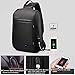 Sling Laptop Bag,Slim Anti Theft Single Shoulder 13-Inch Sling Backpack Waterproof Coss-Body Urban Travel Backpack with USB Charging Port