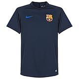 Nike Mens FC Barcelona Pre-Match Jersey-OBSIDIAN