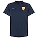Nike Mens FC Barcelona Pre-Match Jersey-OBSIDIAN