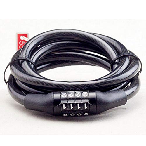Bicycle Lock Code Key Locks Bike Cycling Password Combination Security Steel Wire Locks Bicycle Accessories