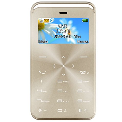 Gtstar Gs6 Ultra Thin Slim 1 50 Inch Mini Pocket Gsm Card Cell Phones Bluetooth Unlocked Sim Card Gold Buy Online In Dominica At Dominica Desertcart Com Productid 29026002