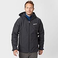 berghaus mens stronsay hydroshell hydroloft insulated jacket black