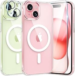 FNTCASE for iPhone 15-Plus Phone Case: Clear Case