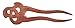 Mary Crafts Wooden Celtic Knot Hair Fork, Hairfork, Hair Pin, Hairpin, Hair Accessory, Hair Toy Handmade