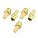 uxcell 5 Pcs Solenoid Valve Pneumatic Filter Noise Silencer 1/4 inches PT Thread