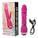 Homiec Powerful Rotation Body Massager Triple Pleasure Medical Silicone Assist Toy (#4)
