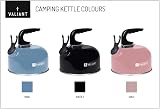 Valiant Fun 1L Portable Camping Whistling Kettle Blue view 7