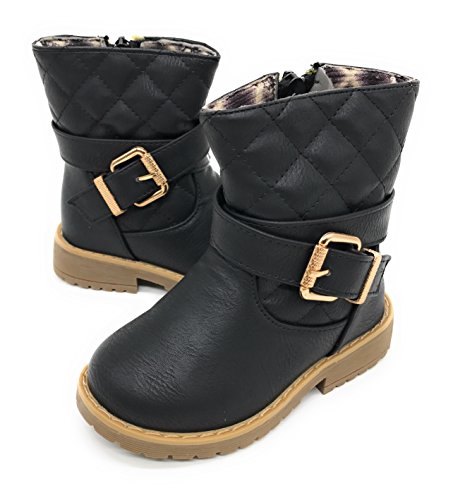 Blue berry easy21 girls zip mid calf motorcycle toddler…