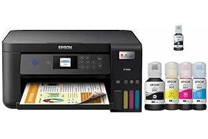 Epson EcoTank ET-2850 All-in-One Special Edition Printer with Bonus Black Ink Bottle