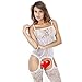 Woopower Lingerie Bodystockings, Stretch Fishnet Sexy Crotchless Underwear Bodysuit