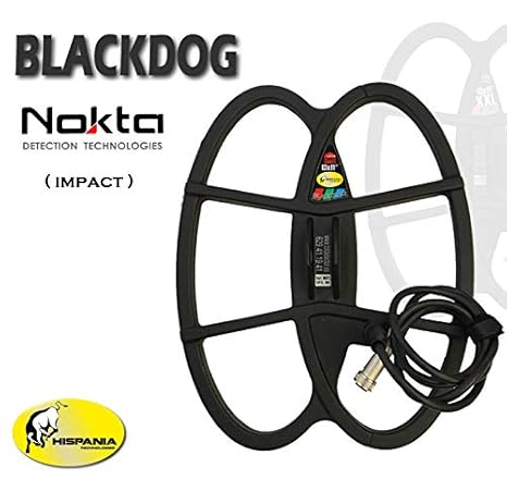 Hispania Technologies Plato Black Dog para Detector de Metales Nokta Impact: Amazon.es: Jardín