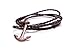 Anchor Bracelet by Be.You Company Stainless Steel Gold & Bronze Anchors with Genuine Rope Weave