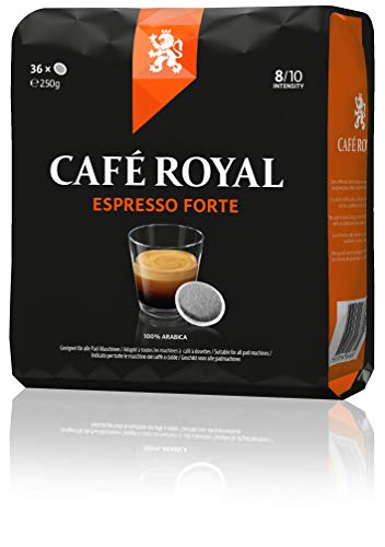 Café Royal Espresso Forte 360 kompatible Kaffeepads für Senseo®*, Intensität 9/10, 10er Pack (10 x 36 Kaffeepads) – Bild 3