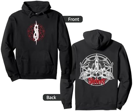 Amazon.com: Official Slipknot Self Titled Pullover Hoodie