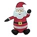 4 Foot Christmas Inflatable Santa Claus 2013 Yard Decoration