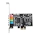 Syba IO Crest 5.1 Channel PCIe X1 Sound Card Sound Cards SI-PEX63096
