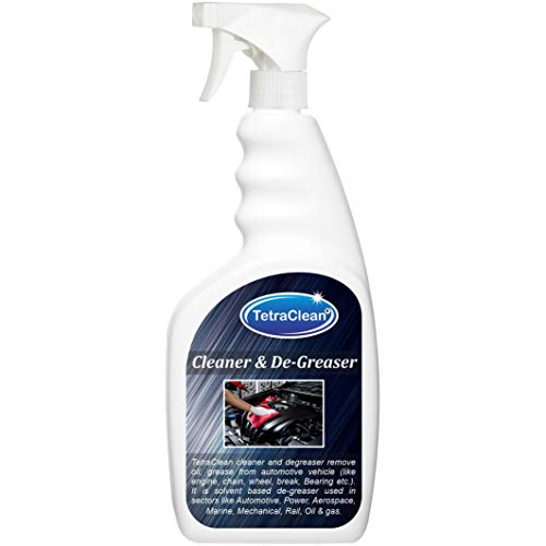 Tetraclean Cleaner and De – greaser for Automotive Parts like Engine, Brake, Chain, Bearings etc. (500 ML) Tetraclean Cleaner and De – greaser for Automotive Parts like Engine, Brake, Chain, Bearings etc. (500 ML)