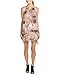 BCBGeneration Women's Printed Ruffle Halter Dress