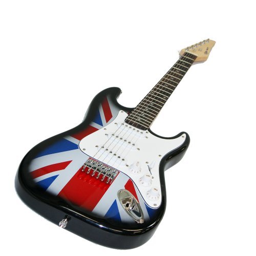 British Flag Design Electric Guitar for Kid MS-X2 with Bag