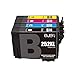 E-jet Remanufactured for Epson 252 252XL Ink Cartridge Combo Pack use with Epson WorkForce WF-3640 WF-3630 WF-3620 WF-7710 WF-7610 WF-7620 WF-7110 Printer (4 Pack)