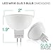 Luxrite LED MR16 Bulb, 12V, 7W (50W Equivalent), 2700K Warm White, 25 Degree Narrow Spotlight, 500 Lumens, Dimmable, GU5.3 LED Bulb, UL Listed, Pack of 4