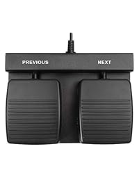 Pedal de PowerPoint con doble botón ECS PPD FP USB