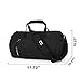 INOXTO Fitness Sport Small Gym Bag with Shoes Compartment Waterproof Travel Duffel Bag for Women and Men