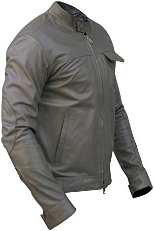 Superhero Collection of Jackets/Coats/Vests-Available in Different Designs and Colors (XXL, Grey-Transformer-Jacket-Real-Leather)