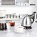 Electric Kettle, Aicok Stainless Steel Gooseneck Electric Kettle with British Strix Control, Cordless Pour Over Coffee Kettle, Fast Teapot with Auto Shut-Off and Boil-Dry Protection 1000W，1L