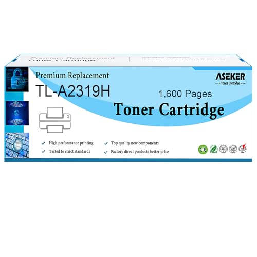 ASEKER TL-A2319H TL-A2310H Toner Cartridge Compatible for BP2309W BM2309W BM2309AW BP2300W BM2300W BM2300AW Printers Black High Capacity 1600 Pages (BK)