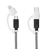 Charging Cable Cozy by Cozy: Adapter Keeper/Holder/Lanyard Accessories, Compatible with (USB-C, Micro USB, Apple Pencil) adapters | Perfect for Keychain, Cable, Phone, Car, Travel, Uber (White)