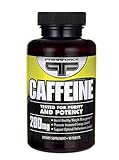 PrimaForce Caffeine Supplement,  90 Count 200mg Capsules – Boosts Metabolism / Sharpens Focus / Supports Optimal Physical Performance