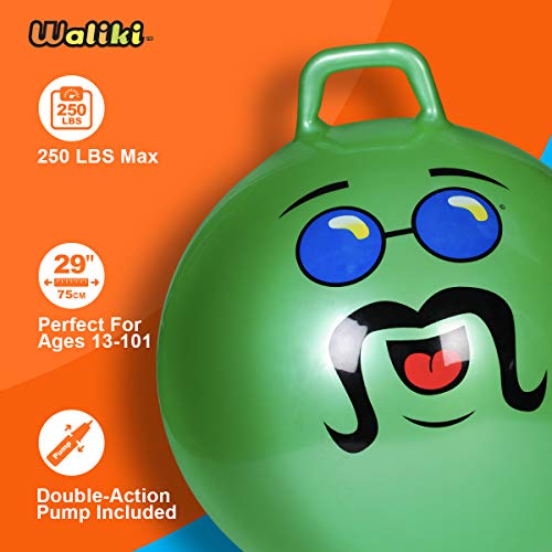 WALIKI Hopper Ball for Kids Hippity Hop Ball Jumping Hopping Ball
