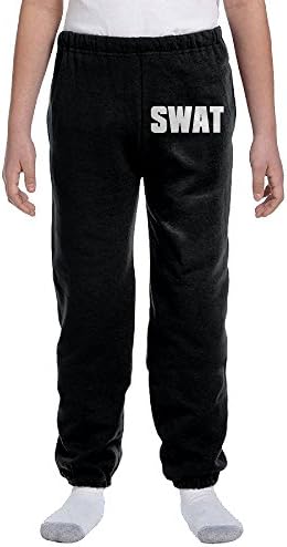 Yianen Younth's UnisexSwat Closed Bottom Light Weight Jersey Sweatpant