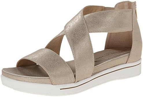 Adrienne Vittadini Footwear Women's Claud Sandal, Mocha, 8 M US