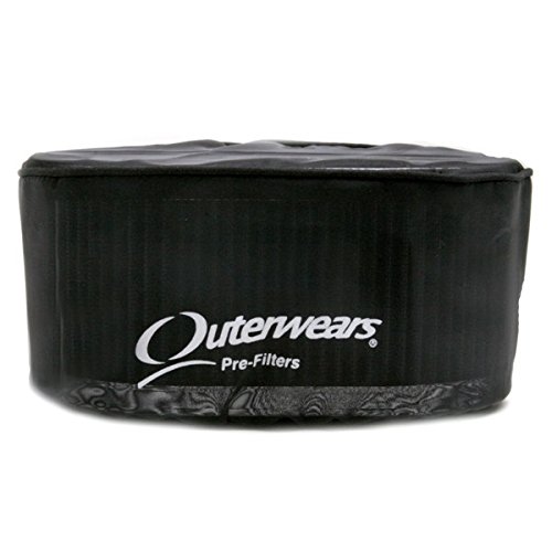 Black Outerwear Prefilter Oval 4.5" X 7" X 3.5" 10-1040-01