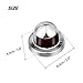 Boat Lights - 2 Pack Boat Navigation Lights Red and Green Led Boat Lights Marine Steel Bow Navigation Lights for Boats Led Boat Light Boat Accessories for Pontoon, Skiff and Small Boat - DC 12V