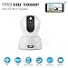 SANNCE IP Camera 1080P Home Monitoring Security Cameras with QR Code Scan,Two-ways Audio Talk,Build-in Mic and Speaker (White)