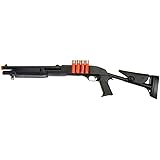 Double Eagle VA183A3 Airsoft Spring Action Pump Shotgun with Adjustable Stock Airsoft Gun